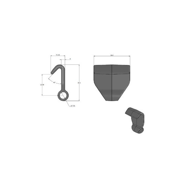 Purchase Tire hook (pack of 10)