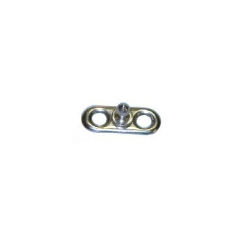 Purchase Strong fixation on a two-hole plate with stainless steel screws