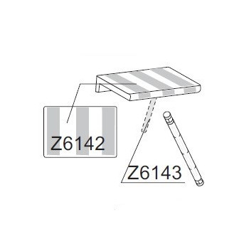 Purchase Pilot seat cushion starboard Zodiac Medline II