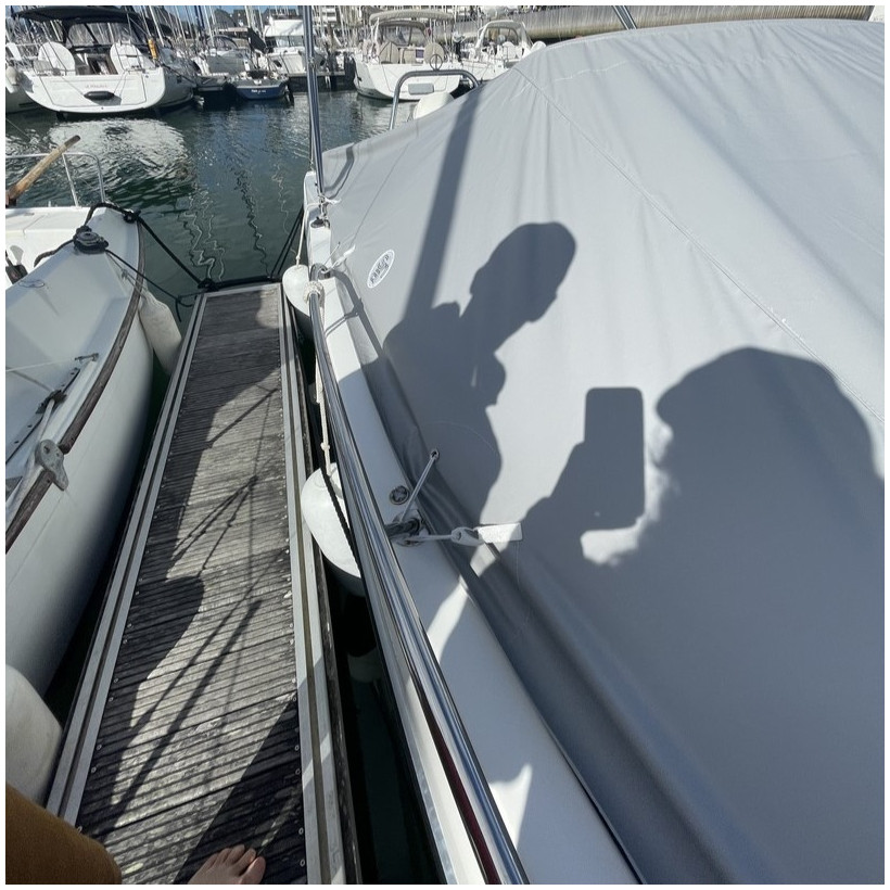 Purchase Flat cover for Jeanneau Cap Camarat 6.5 CC S3 deck