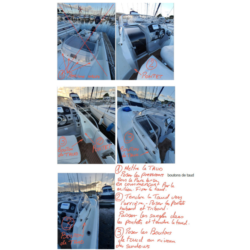 Purchase Jeanneau Cap Camarat 7.5 WA S2 Console Cover