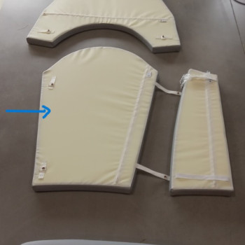 Purchase Sun Lounger Cushion Centre Bombard Sunrider 550
