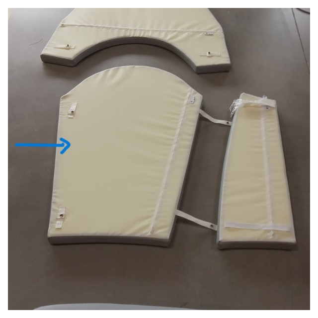Achat Coussin Bain de Soleil Centre Bombard Sunrider 550