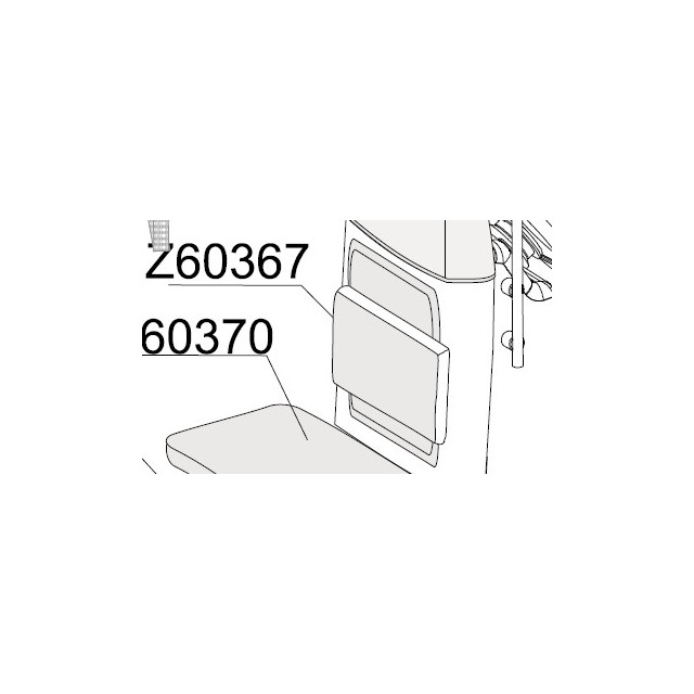 Purchase Bombard Explorer 640 Console Backrest Cushion