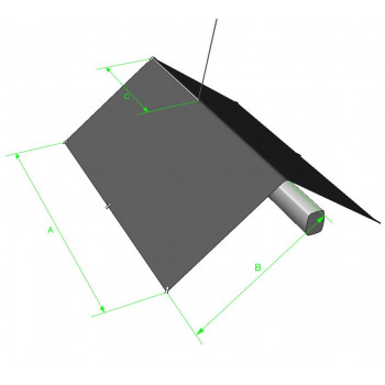 Purchase Standard white nylon sun tent